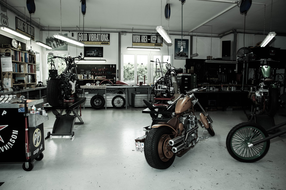 CCCP Motorcycles Malters - Werkstatt
